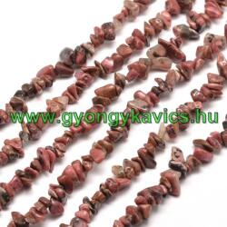 Rodonit Rodokrozit Ásványtörmelék Füzér Ásvány Splitter 5-8mm (80cm)