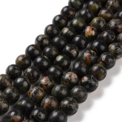 Szilvavirág Jade Ásványgyöngy 8mm