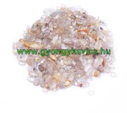  Arany Rutilkvarc Kvarc (2) Ásványtörmelék Marokkő 4-12x1-7mm 20-25g