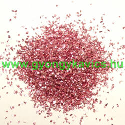  Rózsaszín (12) Színű Üvegtörmelék 2-7x1-5mm 20g