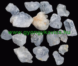 Szelesztit Szelesztin Cölesztin Ásványtörmelék Marokkő 15-41x10-25mm 20-25g
