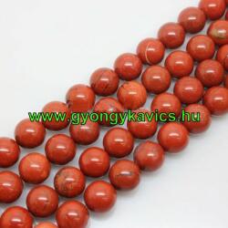  Vörös Jáspis Ásványgyöngy 6mm