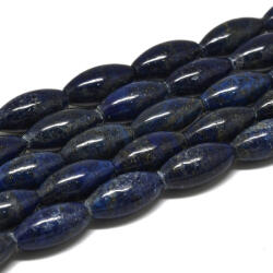  Lazurit Lápisz Lazuli Kúpos Henger Ásványgyöngy 21x10mm