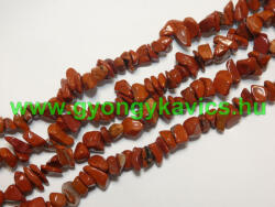 Vörös Jáspis Ásványtörmelék Füzér Ásvány Splitter 5-8mm ~84cm