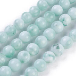 Szintetikus Larimar Larimár Ásványgyöngy Gyöngyfüzér 10mm