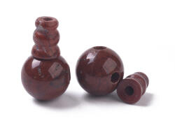  Vörös Jáspis (3) Guru Gyöngy 17, 5x10mm