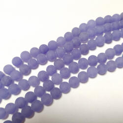 Matt Liláskék Jade Ásványgyöngy 10mm