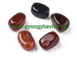 Vörös Színes Achát Ásvány Marokkő 20-35x13-23x8-22mm