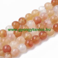 Karneol Ásványgyöngy Gyöngyfüzér 10mm