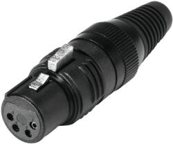 HICON XLR socket 4-pin HI-X4CF-G (3020050T)