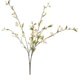  EUROPALMS Cherry spray, artificial, white, 60cm (82530565)