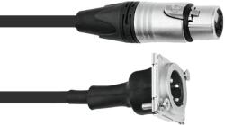 PSSO Patch Cable XLR(F)/XLR(M) S 1m bk (30227881)