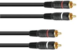 OMNITRONIC RCA Cable 2x2 3m (30209370)