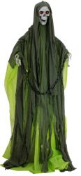 Europalms Halloween Figure Skeleton with green cape, animated, 170cm (83316134)