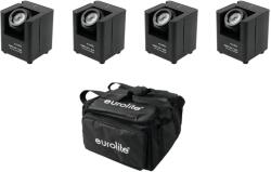 EUROLITE Set 4x AKKU UP-1 + SB-4 Soft Bag (20000268) - showtechpro