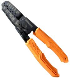 Engineer PA-24 Cleste sertizare micro conectori si taiere suruburi, 160 mm, Fabricat in Japonia (JPEPA24) Cleste