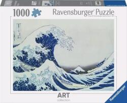 Ravensburger - Art collection - Hokusai - A nagy hullám Kanagavánál 1000 darabos kirakó (12000107)