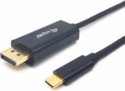 Equip 133427 USB Type-C apa - DisplayPort apa Kábel 2m - Fekete (133427)