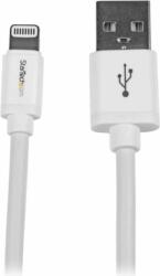 StarTech USBLT2MW Lightning - USB 2.0 A (apa - apa) iPhone kábel 2m - Fehér (USBLT2MW)