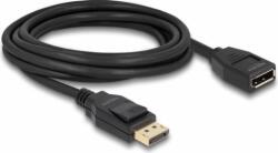 Delock 80003 DisplayPort 1.2 Kábel 3m - Fekete (80003)