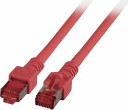 EFB-Elektronik K5512 S/FTP CAT6 Patch kábel 2m - Piros (K5512.2)