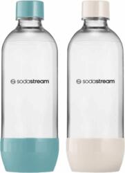 SodaStream Kék és homok színű 1l palack szódagéphez (2db/csomag) (JET 2X1L BLUE/SAND)