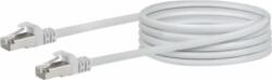 SCHWAIGER S/FTP CAT6 Patch kábel 5m Fehér (CKB6050052)