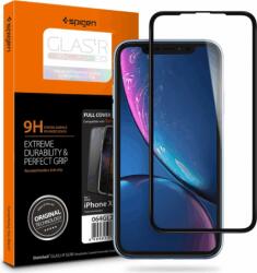 Spigen GlasTr Slim HD 3D Apple iPhone XR / 11 Edzett üveg kijelzővédő - Fekete (064GL25233)