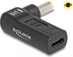 Delock 60011 USB-C 5, 5 x 2, 5 mm Laptop töltőfej adapter (60011) - bestmarkt