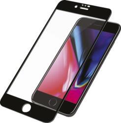 Panzer Apple iPhone 6/6s/7/8 Tokbarát Edzett üveg kijelzővédő, fekete kerettel (2618)