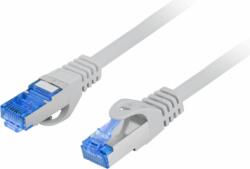 Lanberg S/FTP CAT6a Patch kábel 1m Szürke (PCF6A-10CC-0100-S)