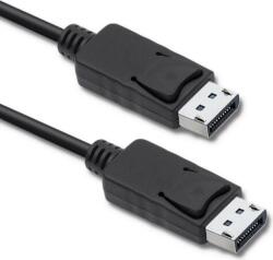 Qoltec Quoltec 50374 DisplayPort 1.2 - DisplayPort 1.2 Kábel 3m - Fekete (50374)