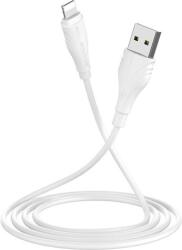 BOROFONE USB apa - Lightning apa iPhone töltőkábel 3m - Fehér (BX18LIGHTNING)