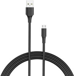 Vention CTIBI USB Type-A apa - Micro USB Type-B apa 2.0 Adat és töltő kábel - Fekete (3m) (CTIBI)