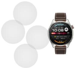 FONIX 4 db Huawei Watch 3-mal kompatibilis film, InvisiFlex Full Glue, Regenerálható szilikon hidrogél, ütés- és törésgátló, SlimLine NanoShield, átlátszó (FNX-F-Folie-silicon-Huawei-Watch-3-set-4-Invi)