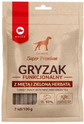 Maced Super Premium Batoane de ros pentru caini cu menta si ceai verde 100 g