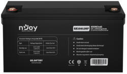 nJoy akkumulátor - GE15012KF (12V/150Ah, T11, zárt, gondozás mentes, GEL)