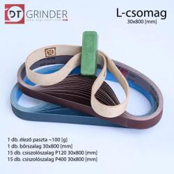 DT Grinder Csiszolószalag csomag " L" 30x800 (KSLOSZCS-L)
