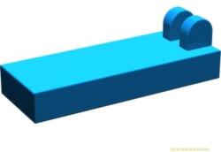 LEGO® Pick a Brick kék zsanér 2 fenti ujjal (453153)