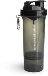 Smartshake Slim shaker pentru sport + rezervor culoare Black 500 ml