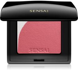 Sensai Blooming Blush blush cu efect iluminator cu pensula culoare 01 Blooming Mauve 4 g