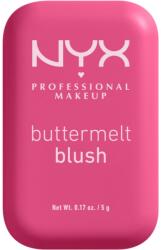 NYX Professional Makeup Buttermelt Blush fard de obraz sub forma de pudra culoare 07 Butta With Time 5 g