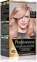 L'Oréal Préférence culoare par culoare 8.23 Medium Rose Gold 1 buc