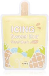 A’pieu Icing Sweet Bar Mask Pineapple masca de celule cu efect reimprospator 21 g