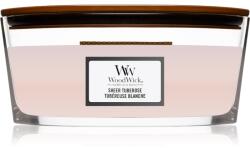 WoodWick Sheer Tuberose lumânare parfumată cu fitil din lemn (hearthwick) 453, 6 g