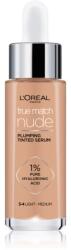 L'Oréal True Match Nude Plumping Tinted Serum ser pentru uniformizarea nuantei tenului culoare 3-4 Light Medium 30 ml