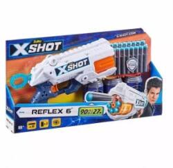 ZURU X-Shot: Excel Reflex6 játékfegyver 16db tölténnyel (XSH36433) - aqua