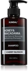 KUNDAL Honey & Macadamia Cherry Blossom sampon natural pentru păr uscat și deteriorat 500 ml