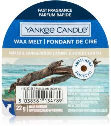 Yankee Candle Amber & Sandalwood ceară pentru aromatizator 22 g