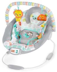 Bright Starts Bright Starts - Baba vibrációs nyugágy dallammal WHIMSICAL WILD 3xLR14 AG0214 (AG0214)